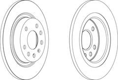 Bremžu disks DDF1288