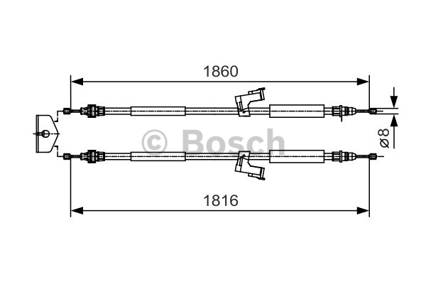 stāvbremzes trose 1987482019