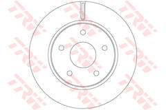 bremžu disks DF6415