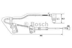 ABS sensors 0265006676