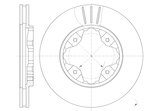 bremžu disks 6205.10