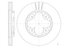 bremžu disks 6205.10