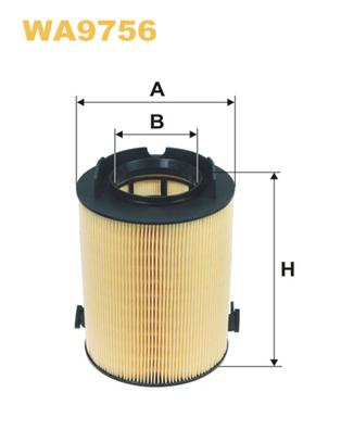 Gaisa filtrs WA9756   =WA9445