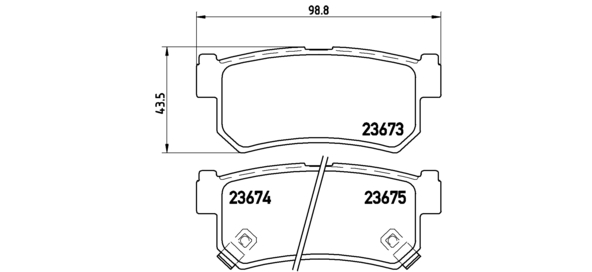 Bremžu uzliku kompl., Disku bremzes