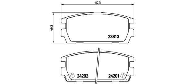 Bremžu uzliku kompl., Disku bremzes