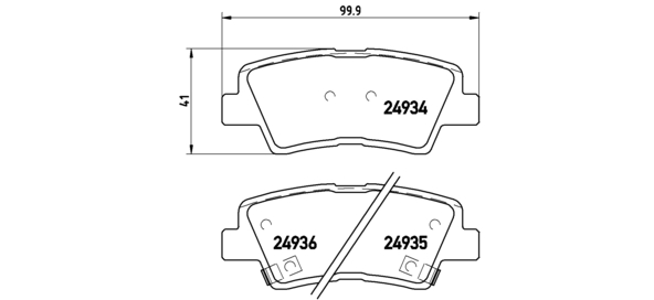 Bremžu uzliku kompl., Disku bremzes