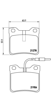 Bremžu uzliku kompl., Disku bremzes