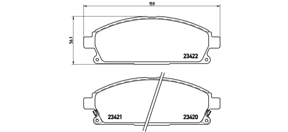 Bremžu uzliku kompl., Disku bremzes