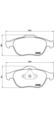 Bremžu uzliku kompl., Disku bremzes