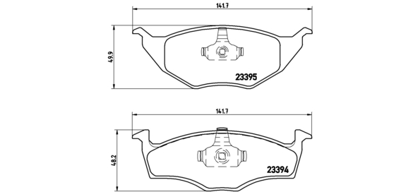 Bremžu uzliku kompl., Disku bremzes