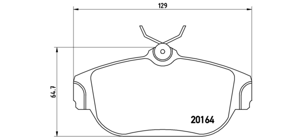 Bremžu uzliku kompl., Disku bremzes