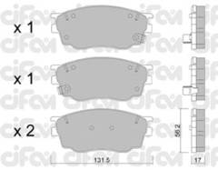 Bremžu uzliku kompl., Disku bremzes