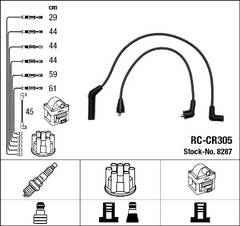 Svečvadu kompl. 8287 RC-CR305