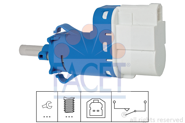 Stāvgaismas lukturu slēdzis 1810237  FORD Fiesta, Focus II, Mondeo IV, Transit; 11.01-  1 810 237