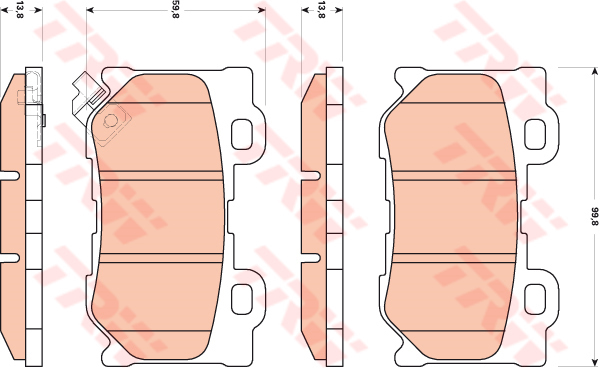 Bremžu kluči GDB3515