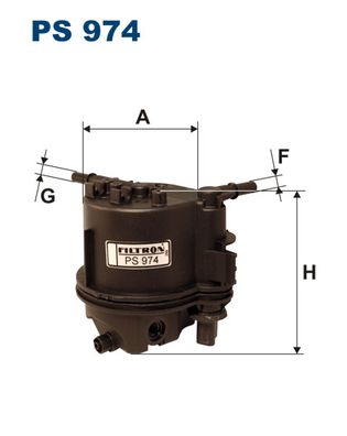 degvielas filtrs PS974