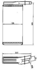 Salona apsildes radiators 53220