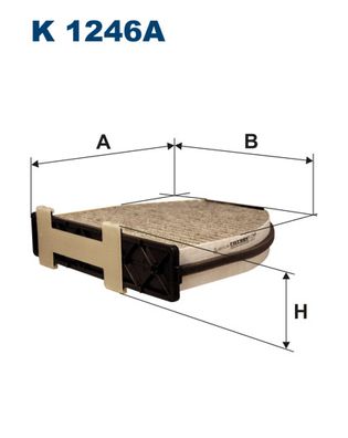 Sal.gaisa filtrs K1246A