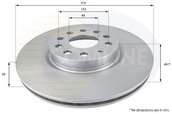 Bremžu disks ADC1449V
