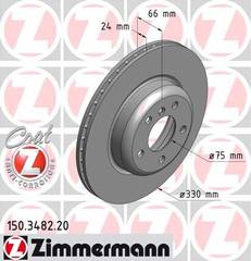 Bremžu disks 150.3482.20