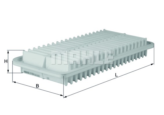 gaisa filtrs LX2634