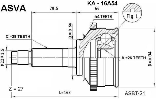 granāta ASV-KA-16A54