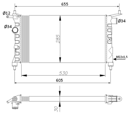 Radiators 50551