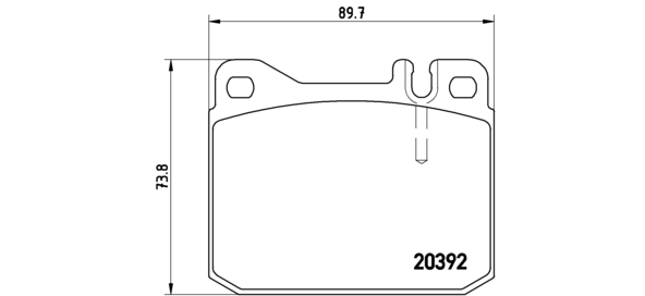 Bremžu uzliku kompl., Disku bremzes