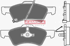 Bremžu uzliku kompl., Disku bremzes