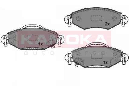 Bremžu uzliku kompl., Disku bremzes