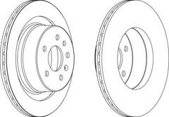 Bremžu diski DDF1604