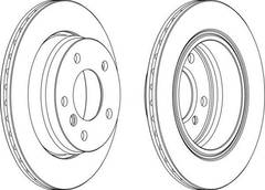 bremžu disks DDF831