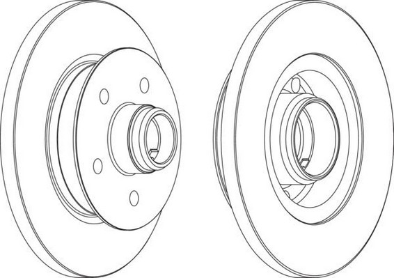 BREMŽU DISKS  DDF542  DF29292 DDF223