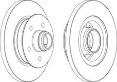 BREMŽU DISKS  DDF542  DF29292 DDF223