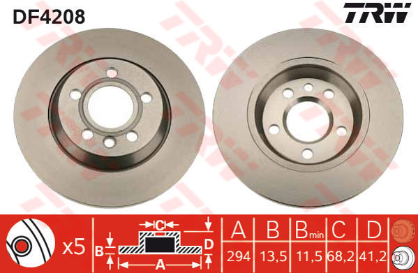 Br.disks DF4208