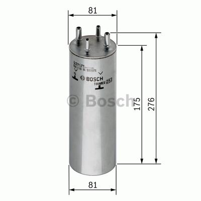 Degvielas filtrs Bosch 0450906467