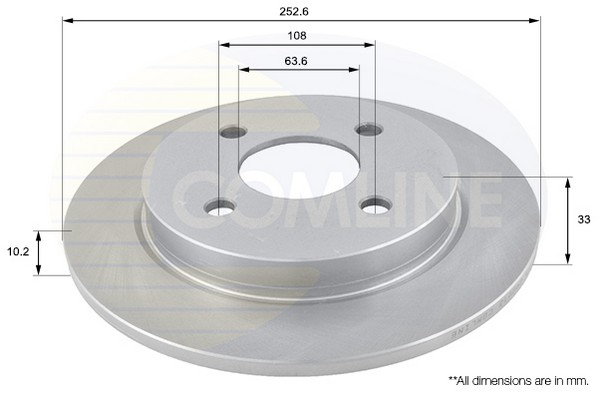 Bremžu disks ADC1207