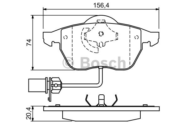 Bremžu kluči 0986494050 0986424482