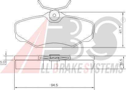 bremžu kluči 38610     md610