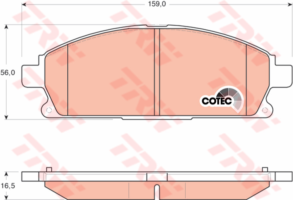 Bremžu kluči GDB3293