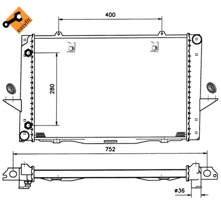 radiators NRF 519509