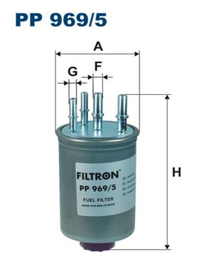 degvielas filtrs PP969/5