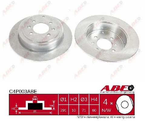 Bremžu disks C4P003ABE