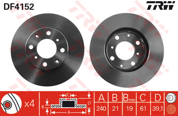 Br.disks DF4152