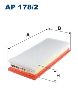 Gaisa filtrs FILTRON AP178/2