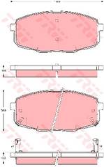 bremžu kluči GDB3342