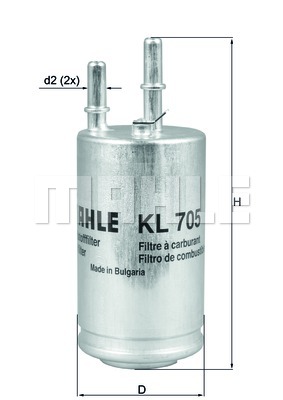 degvielas filtrs KL705