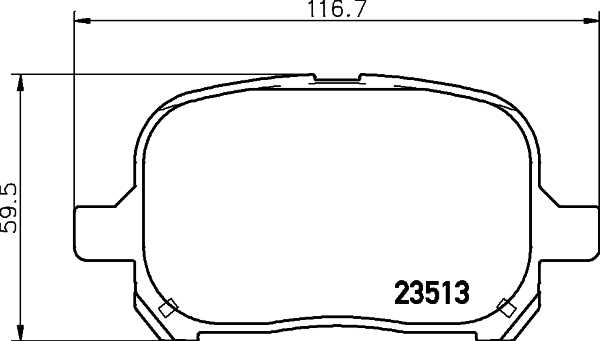 bremžu kluči 2351302