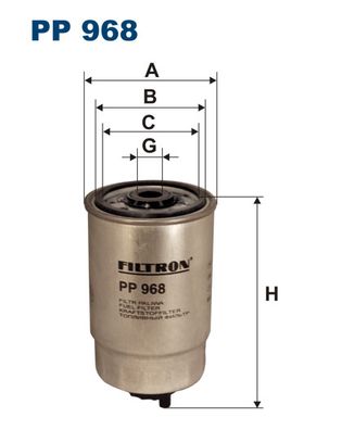 degvielas filtrs PP968