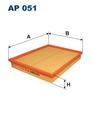 gaisa filtrs AP051/6
